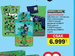 Interspar Minecraft Ágyneműhuzat ajánlat