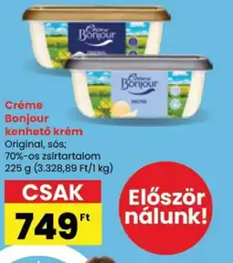 Spar Créme Bonjour kenhető krém ajánlat