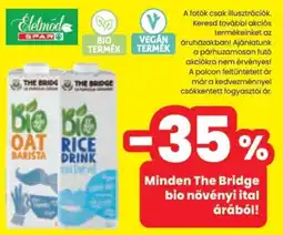 Spar The Bridge bio növényi ital ajánlat
