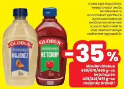 Spar Globus ketchup, majonéz ajánlat