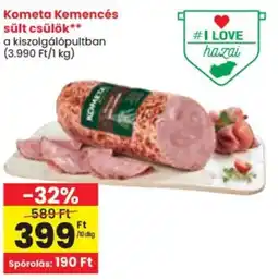 Spar Kometa Kemencés sült csülök ajánlat