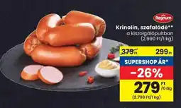 Spar Regnum Krinolin, szafaládé ajánlat