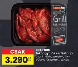 Spar SPAR BBQ fokhagymás sertéstarja ajánlat