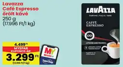 Spar Lavazza Café Espresso őrölt kávé ajánlat