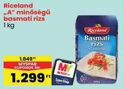 Spar Riceland „A” minőségű basmati rizs ajánlat