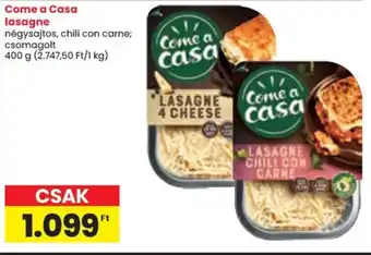 Spar Come a Casa lasagne ajánlat