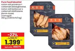 Spar Pure Food készétel ajánlat