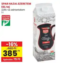 Spar SPAR HAZAI.SZERETEM ESL tej ajánlat