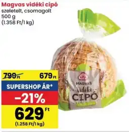 Spar Magvas vidéki cipó ajánlat
