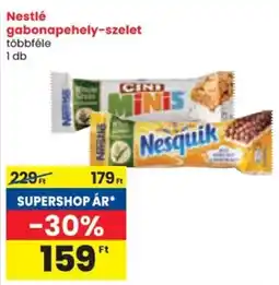 Spar Nestlé gabonapehely-szelet ajánlat