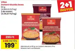 Spar Vifon instant tésztás leves ajánlat