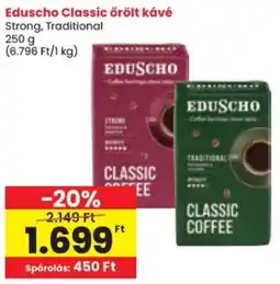Spar Eduscho Classic őrölt kávé ajánlat