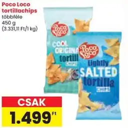 Spar Poco Loco tortillachips ajánlat