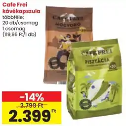 Spar Cafe Frei kávékapszula ajánlat