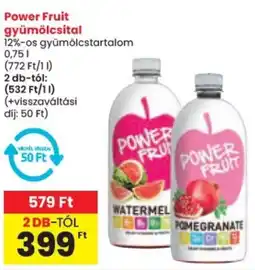 Spar Power Fruit gyümölcsital ajánlat