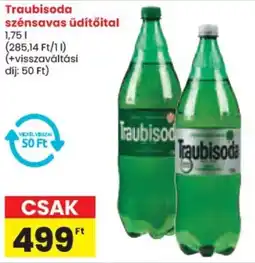Spar Traubisoda szénsavas üdítőital ajánlat