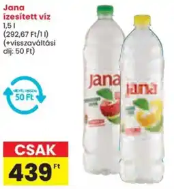 Spar Jana ízesített víz ajánlat