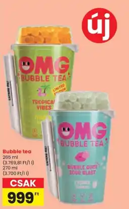 Spar Bubble tea ajánlat