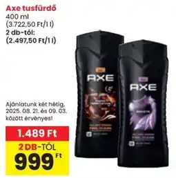 Spar Axe tusfürdő ajánlat