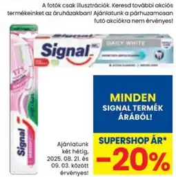 Spar Signal ajánlat