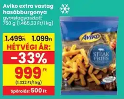 Spar Aviko extra vastag hasábburgonya ajánlat
