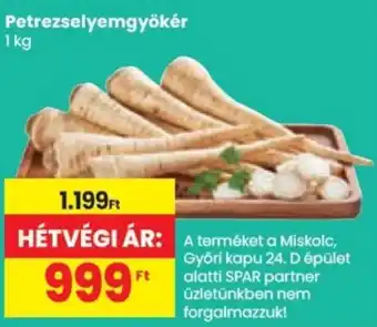 Spar Petrezselyemgyökér ajánlat
