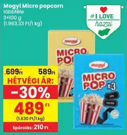 Spar Mogyi Micro popcorn ajánlat