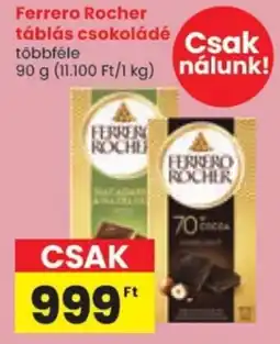 Spar Ferrero Rocher táblás csokoládé ajánlat