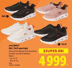 Lidl Női / férfi sportcipő ajánlat