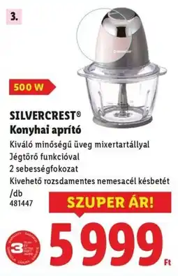 Lidl SILVERCREST Konyhai aprító ajánlat