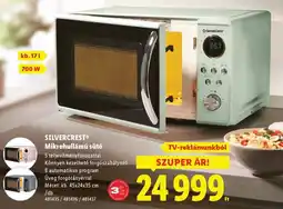 Lidl SILVERCREST Mikrohullámú sütő ajánlat