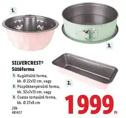 Lidl SILVERCREST Sütőforma ajánlat