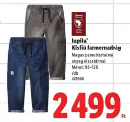 Lidl Lupilu Kisfiú farmernadrág ajánlat