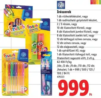Lidl ASTRA Írószerek ajánlat