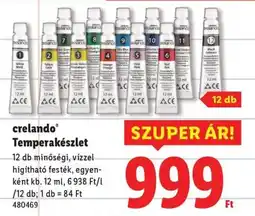 Lidl Crelando Temperakészlet ajánlat