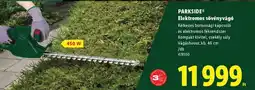 Lidl PARKSIDE Elektromos sövényvágó ajánlat