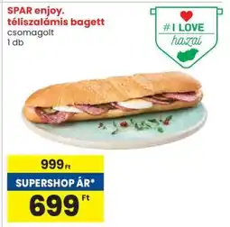 Spar SPAR enjoy. téliszalámis bagett ajánlat