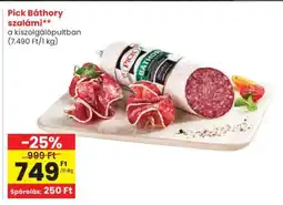 Spar Pick Báthory szalámi ajánlat