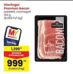 Spar Gierlinger Premium Bacon ajánlat