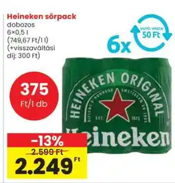 Spar Heineken sörpack ajánlat