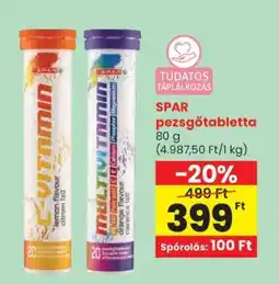 Spar SPAR pezsgőtabletta ajánlat