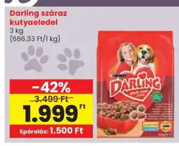 Spar DARLING Száraz kutyaeledel ajánlat