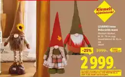 Lidl LIVARNO home Dekorációs manó ajánlat