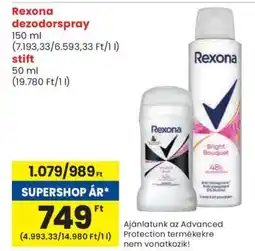 Spar Rexona dezodorspray ajánlat