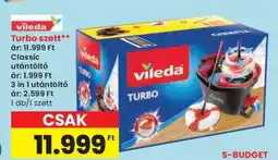Spar Vileda Turbo Szett ajánlat