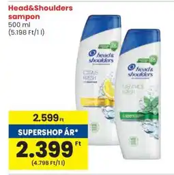 Spar HEAD & SHOULDERS Sampon ajánlat