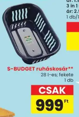 Spar S-BUDGET ruháskosár ajánlat