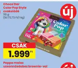 Spar Choco'Dar Color Pop Style csokoládé ajánlat