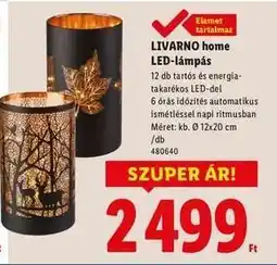 Lidl LIVARNO HOME LED-lámpás ajánlat
