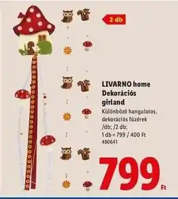 Lidl LIVARNO HOME Dekorációs girland ajánlat